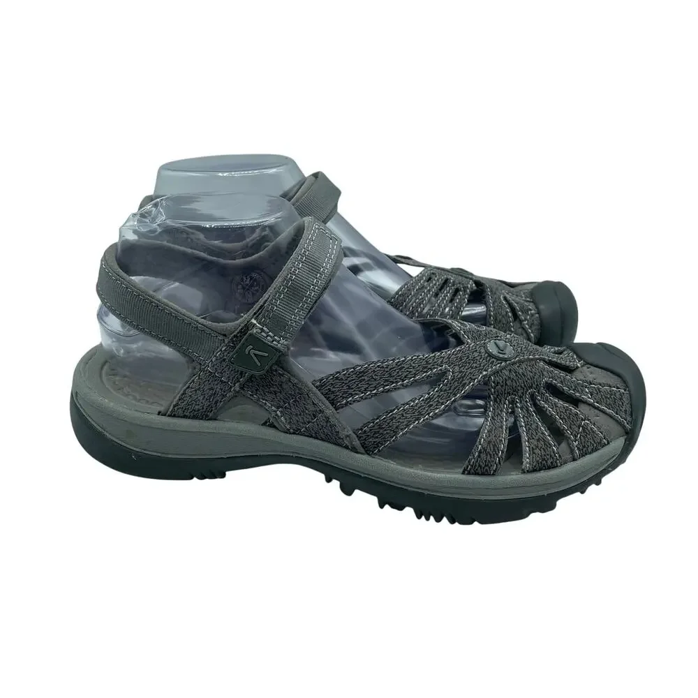 Keen Rose Sandals Gray Gargoyle Raven Outdoor Water Hiking Womens 9.5